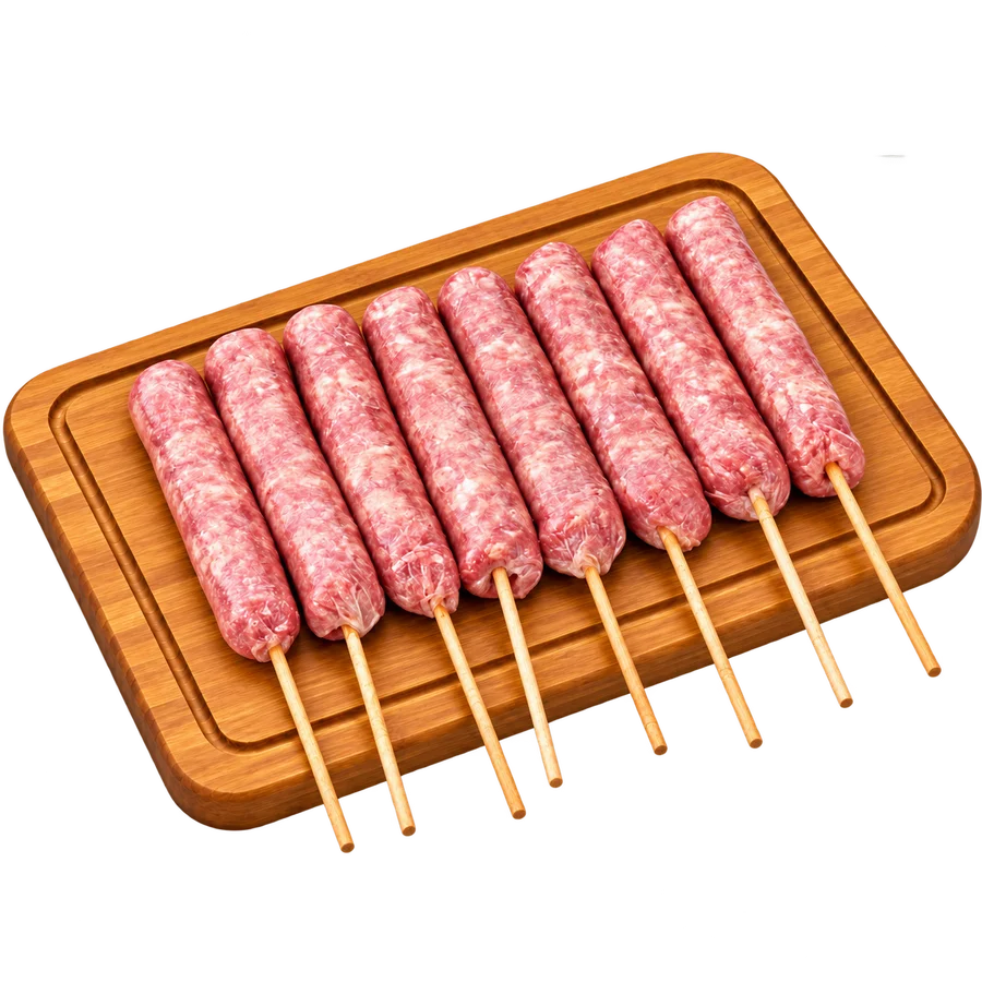 Espetinho de linguiça