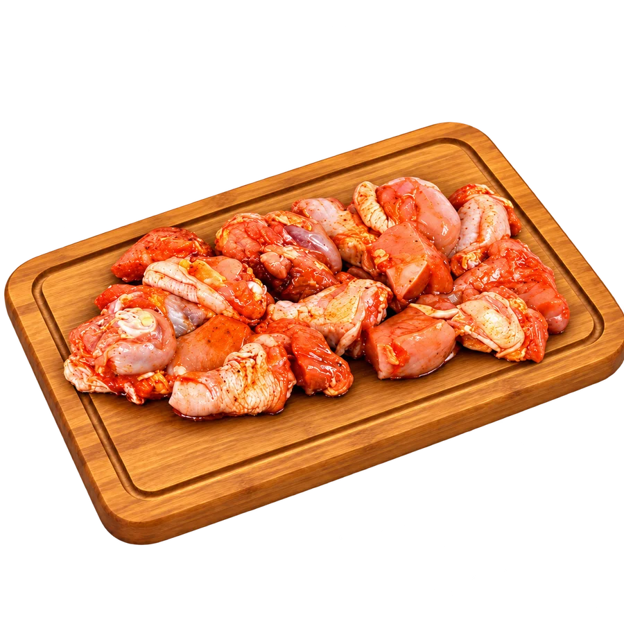 Frango a passarinho