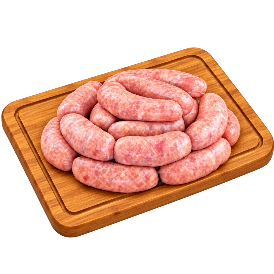 Linguiça de frango grossa