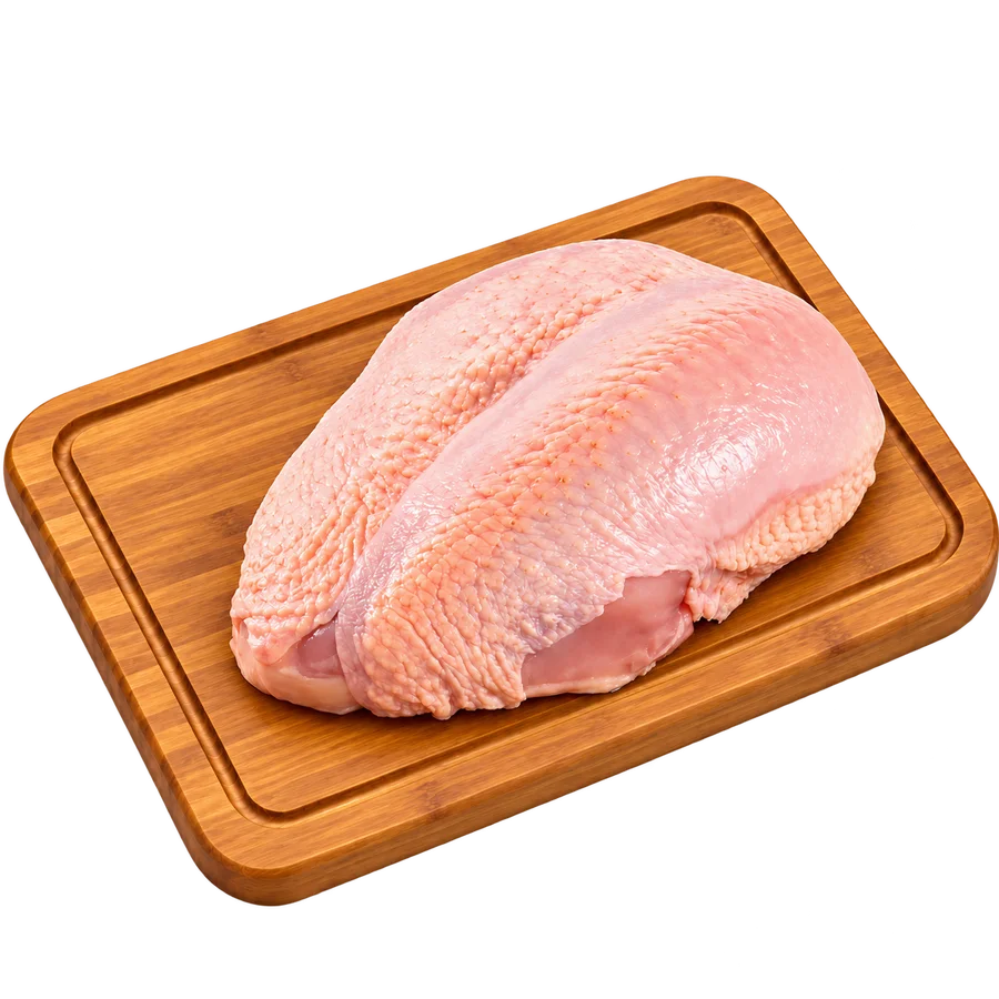 Peito de frango com osso