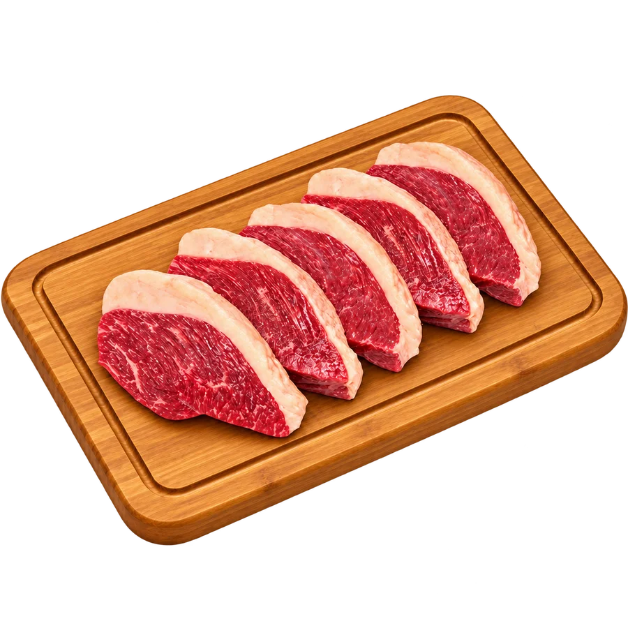 Picanha fatiada